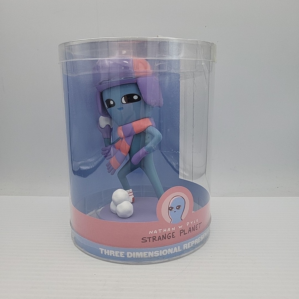 Strange Planet 3D Vinyl Figure "Crystalized Orb Incoming" - Snowball